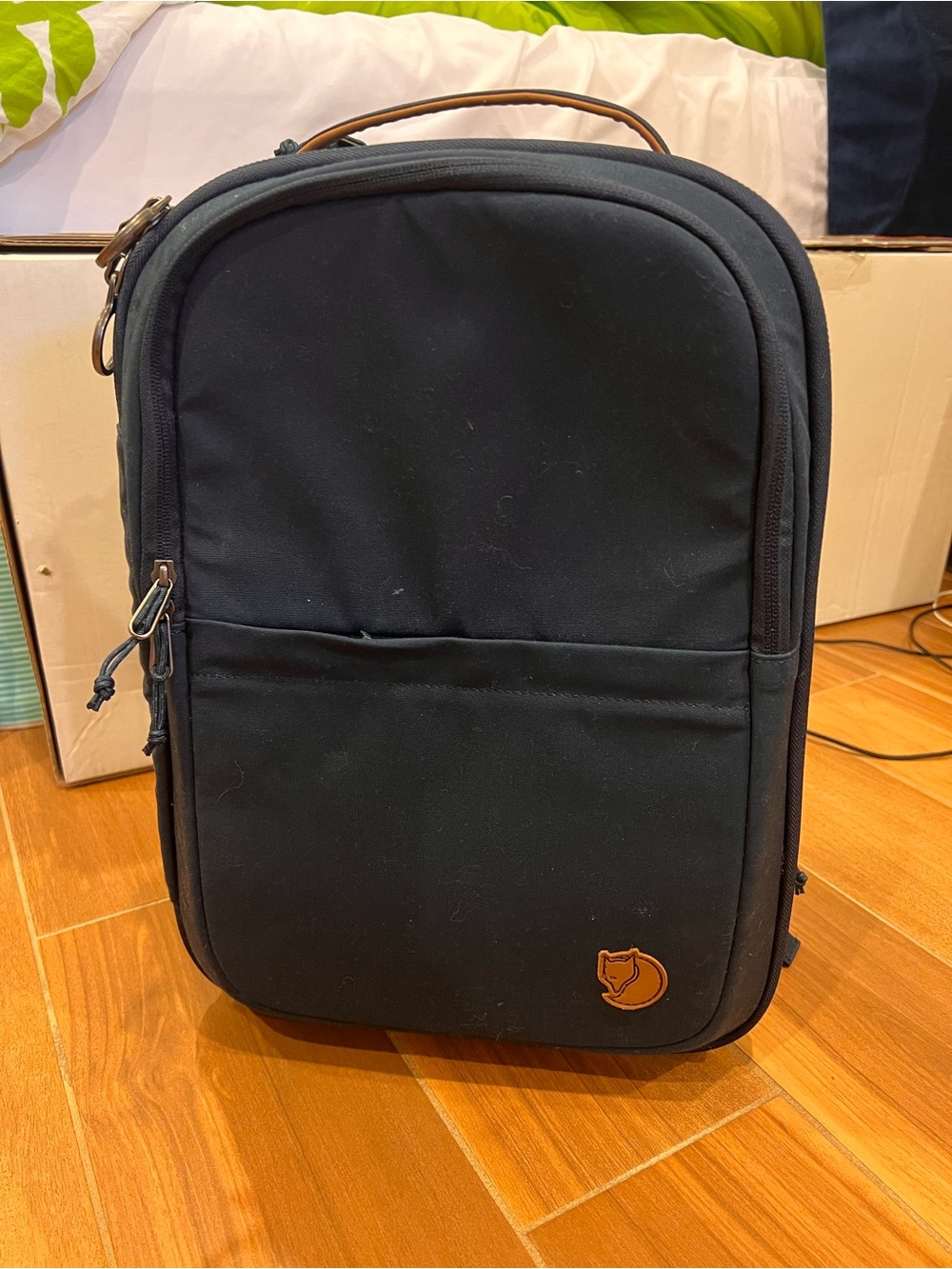 Fjallraven Travel Pack Small Navy One Size Backpack Bag